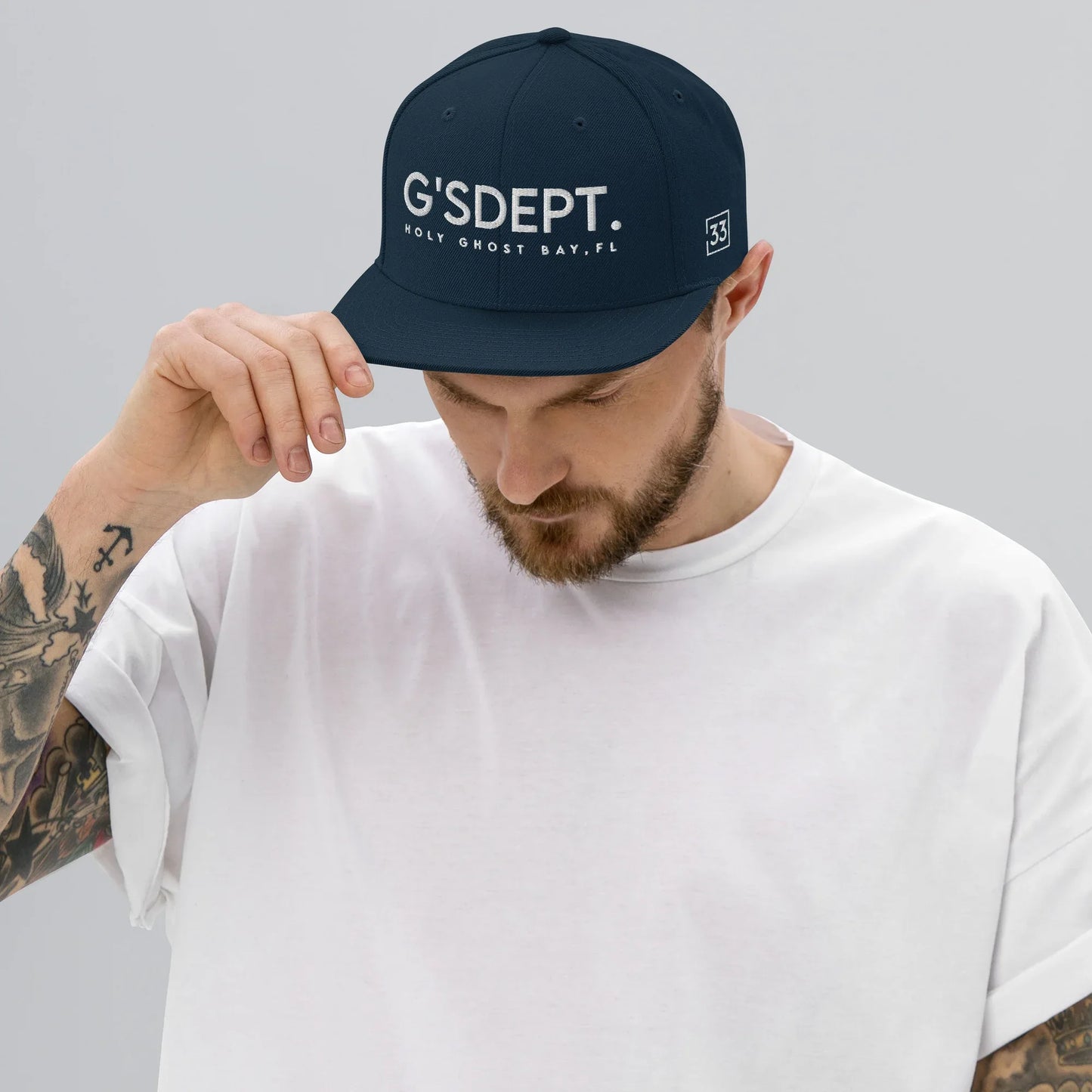 GOD’SAVE DEPT. Snapback Hat - Da G.A.T.E 33