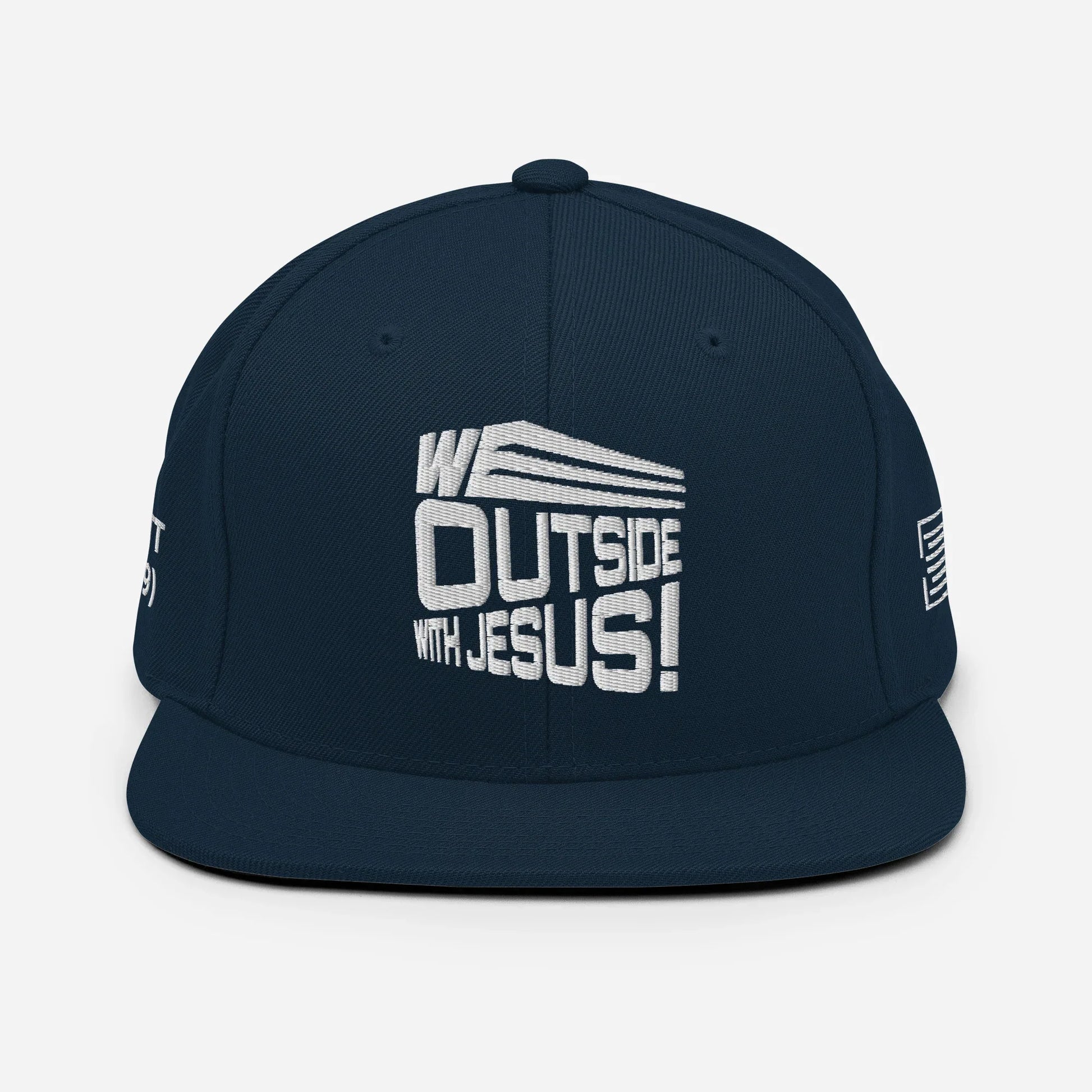 WE OUTSIDE-W-JESUS Snapback Hat - Da G.A.T.E 33