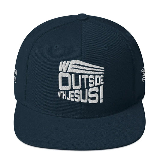 WE OUTSIDE-W-JESUS Snapback Hat - Da G.A.T.E 33