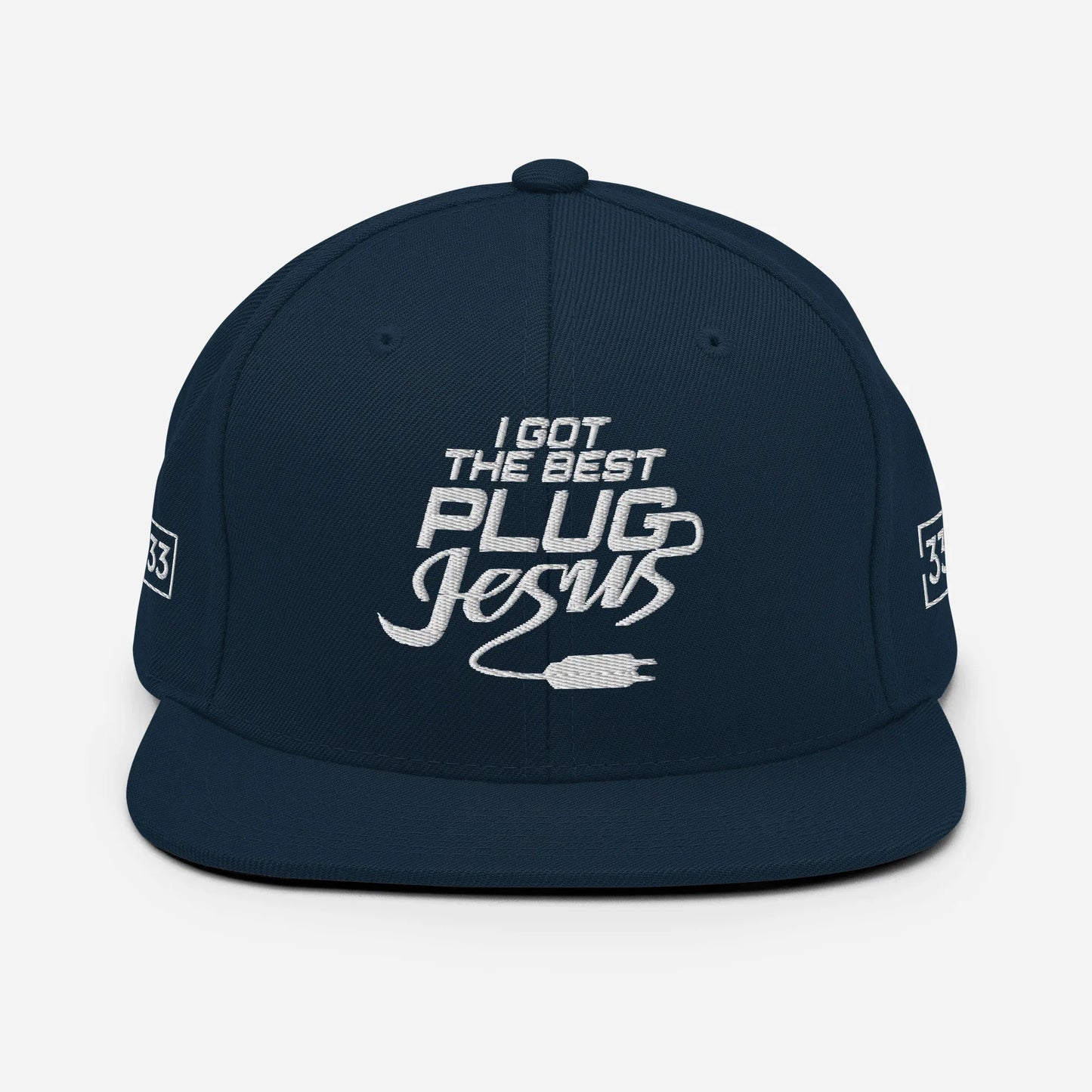 I GOT THE BEST PLUG Snapback Hat - Da G.A.T.E 33
