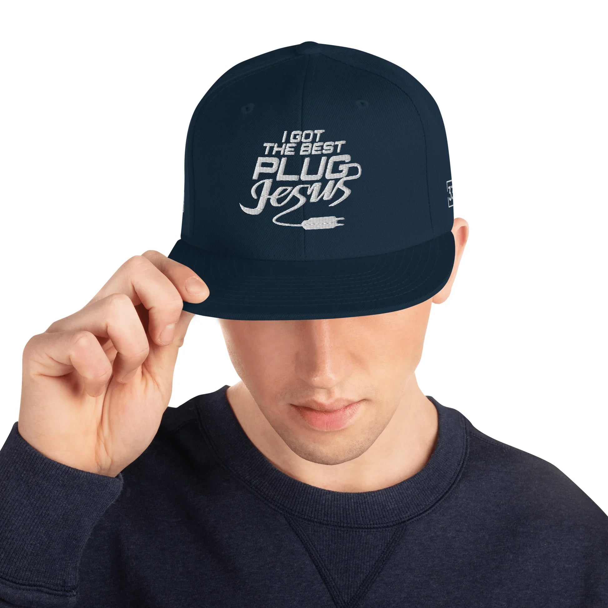 I GOT THE BEST PLUG Snapback Hat - Da G.A.T.E 33