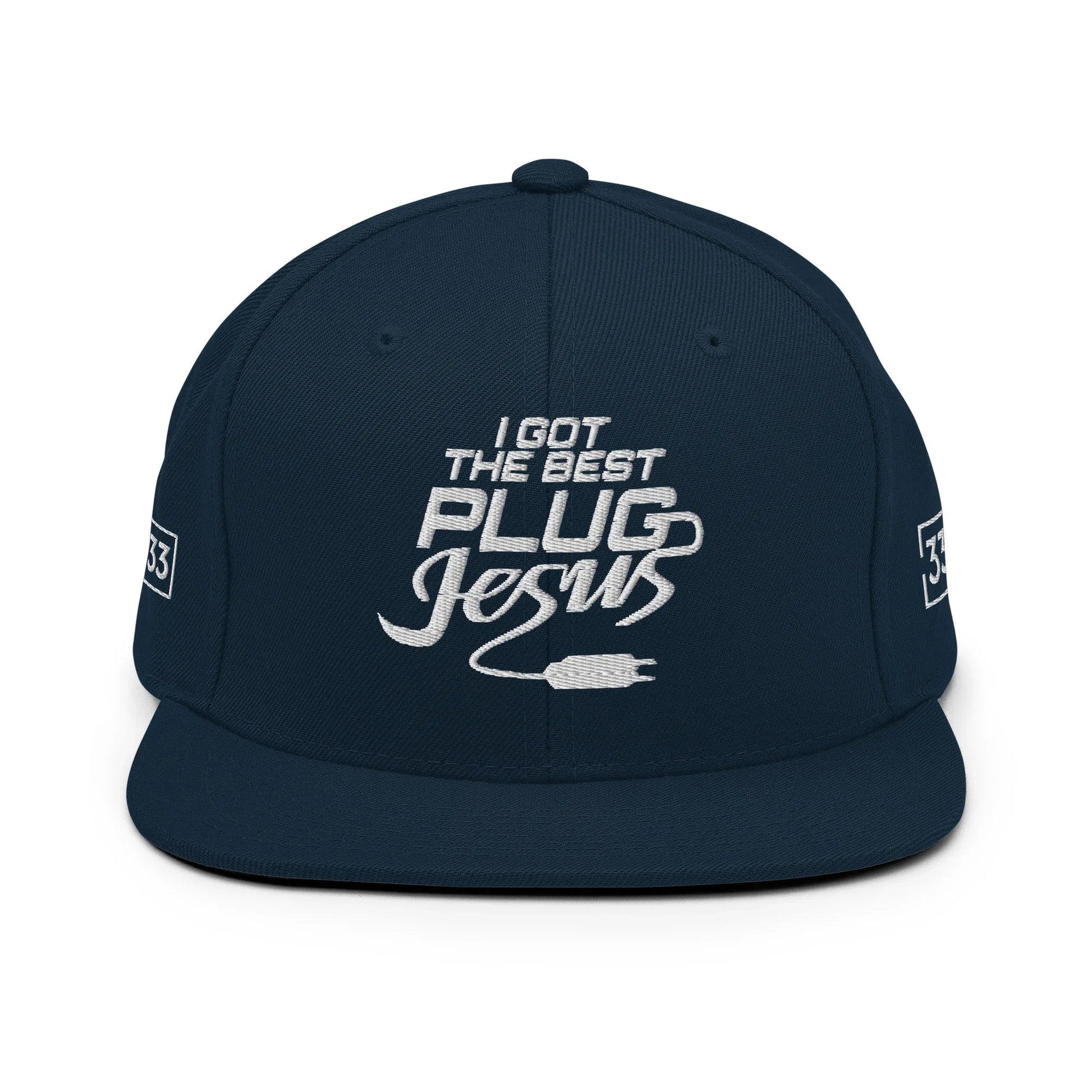 I GOT THE BEST PLUG Snapback Hat - Da G.A.T.E 33
