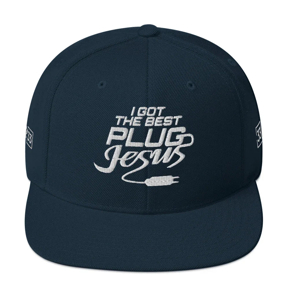 I GOT THE BEST PLUG Snapback Hat - Da G.A.T.E 33