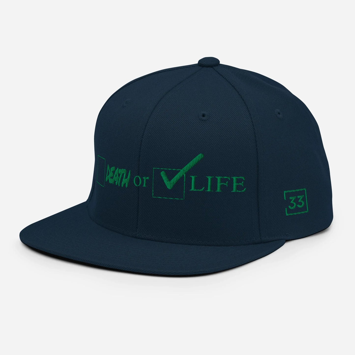 CHOSSE LIFE Snapback Hat - Da G.A.T.E 33