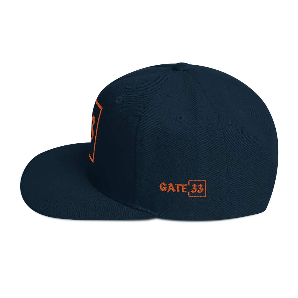 33 Snapback Hat - Da G.A.T.E 33