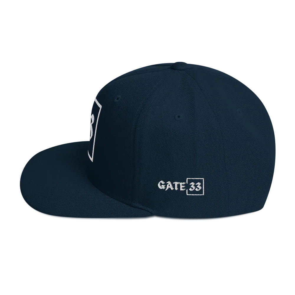 33 Snapback Hat - Da G.A.T.E 33