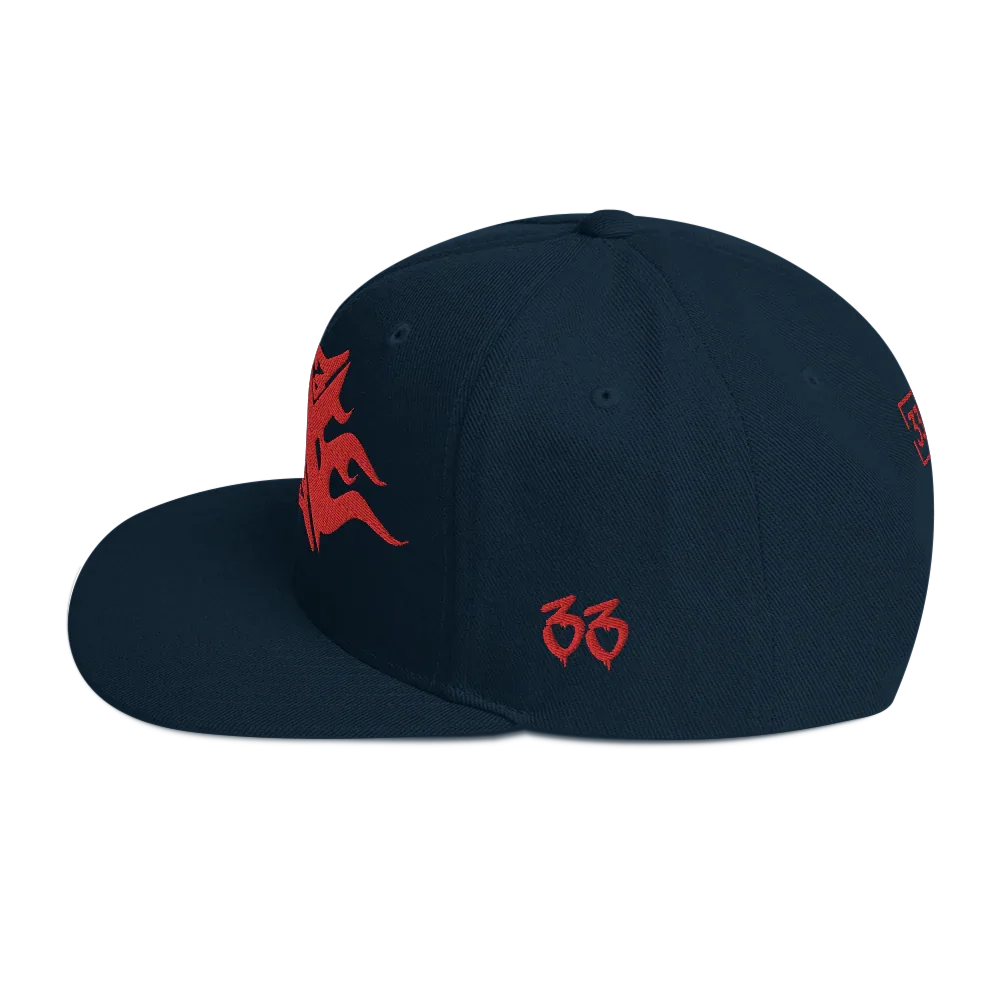 33 SOUL SEEKRS Snapback Hat - Da G.A.T.E 33