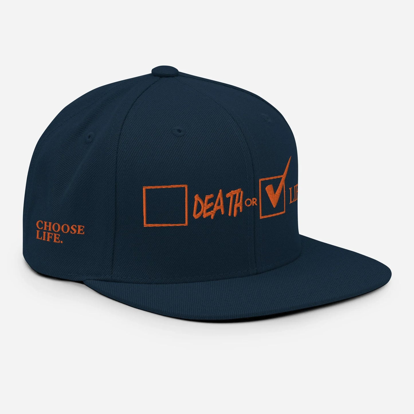 CHOOSE LIFE.Snapback Hat - Da G.A.T.E 33