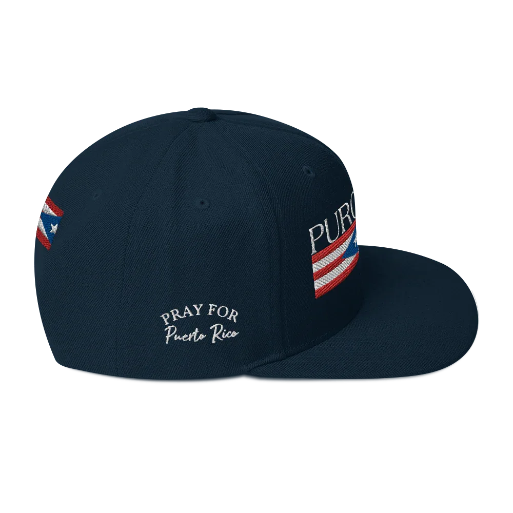 PRAY FOR PR Snapback Hat - Da G.A.T.E 33