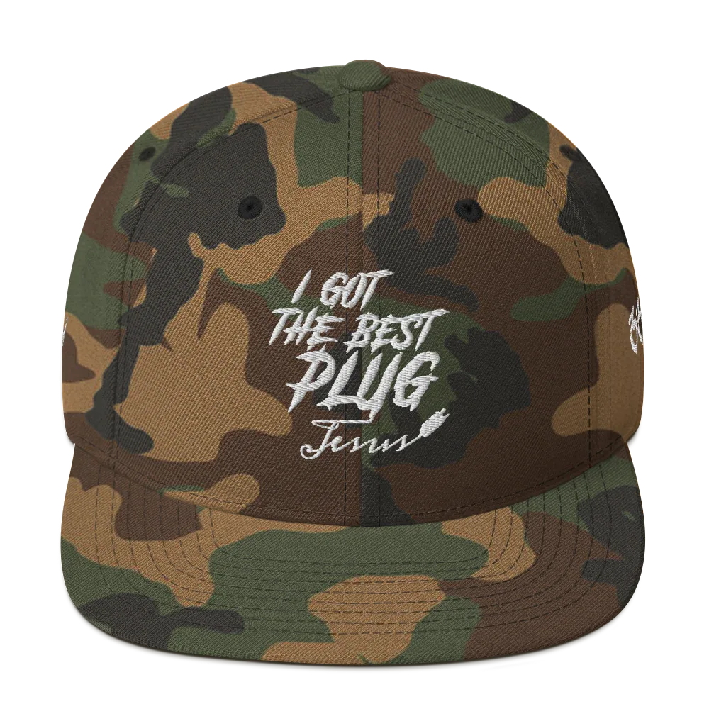 I Got The Best Plug Snapback Hat - Da G.A.T.E 33