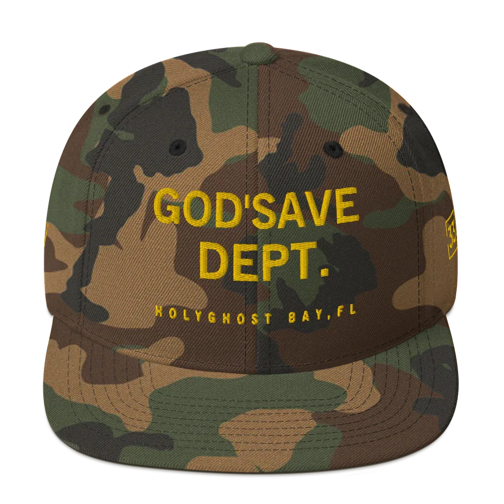 GOD'SAVE Snapback Hat - Da G.A.T.E 33