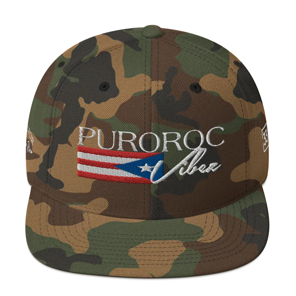 PRAY FOR PR Snapback Hat - Da G.A.T.E 33