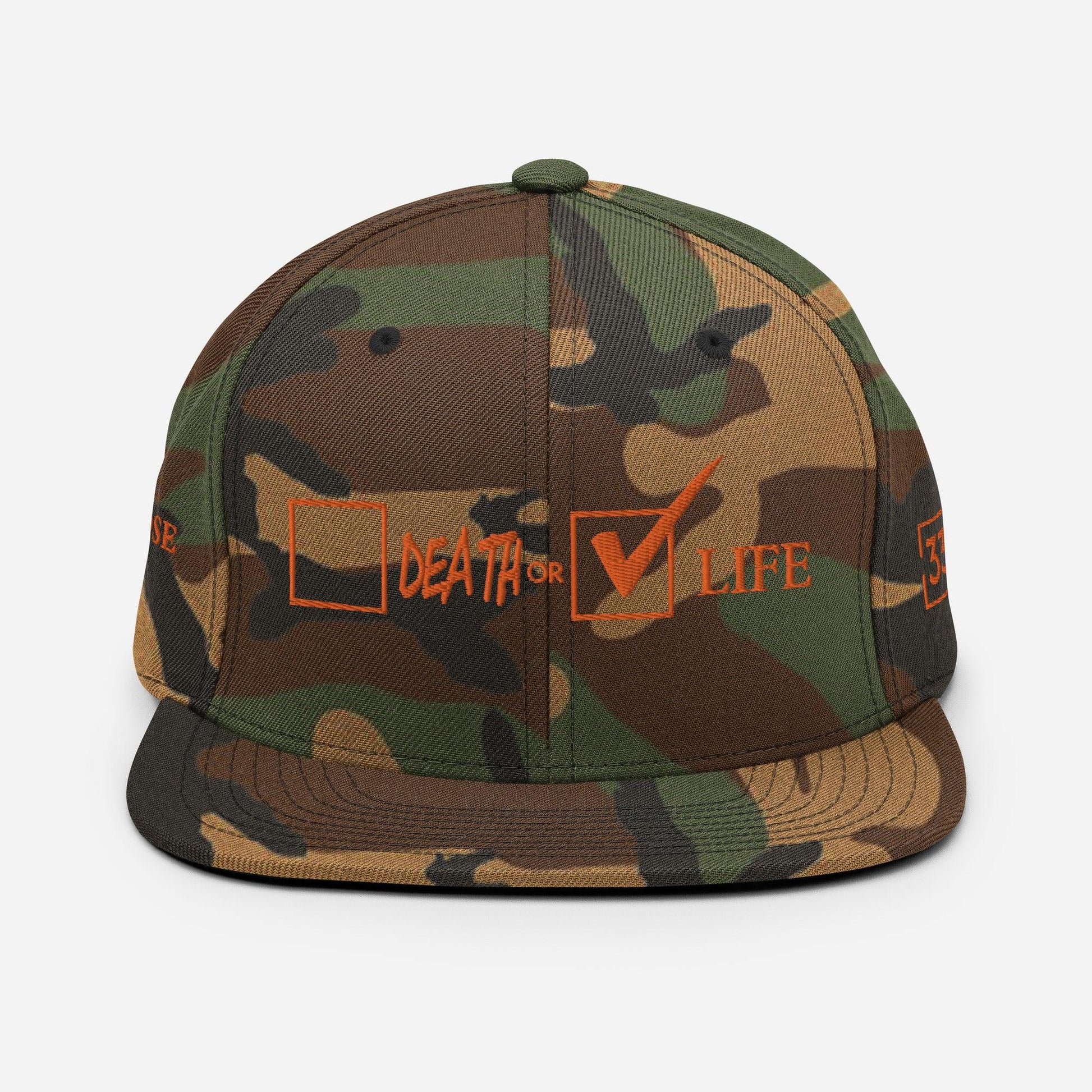 CHOOSE LIFE.Snapback Hat - Da G.A.T.E 33