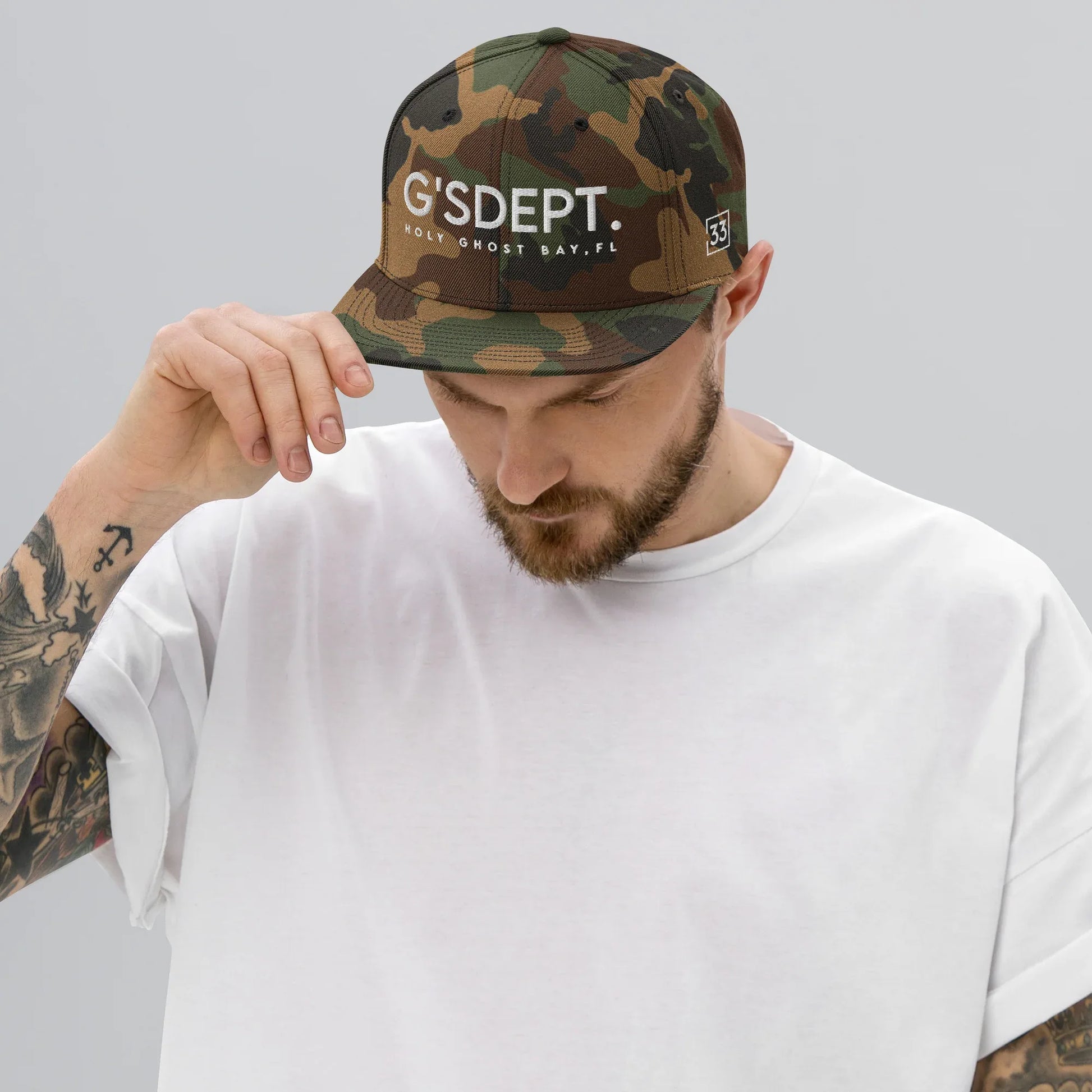 GOD’SAVE DEPT. Snapback Hat - Da G.A.T.E 33