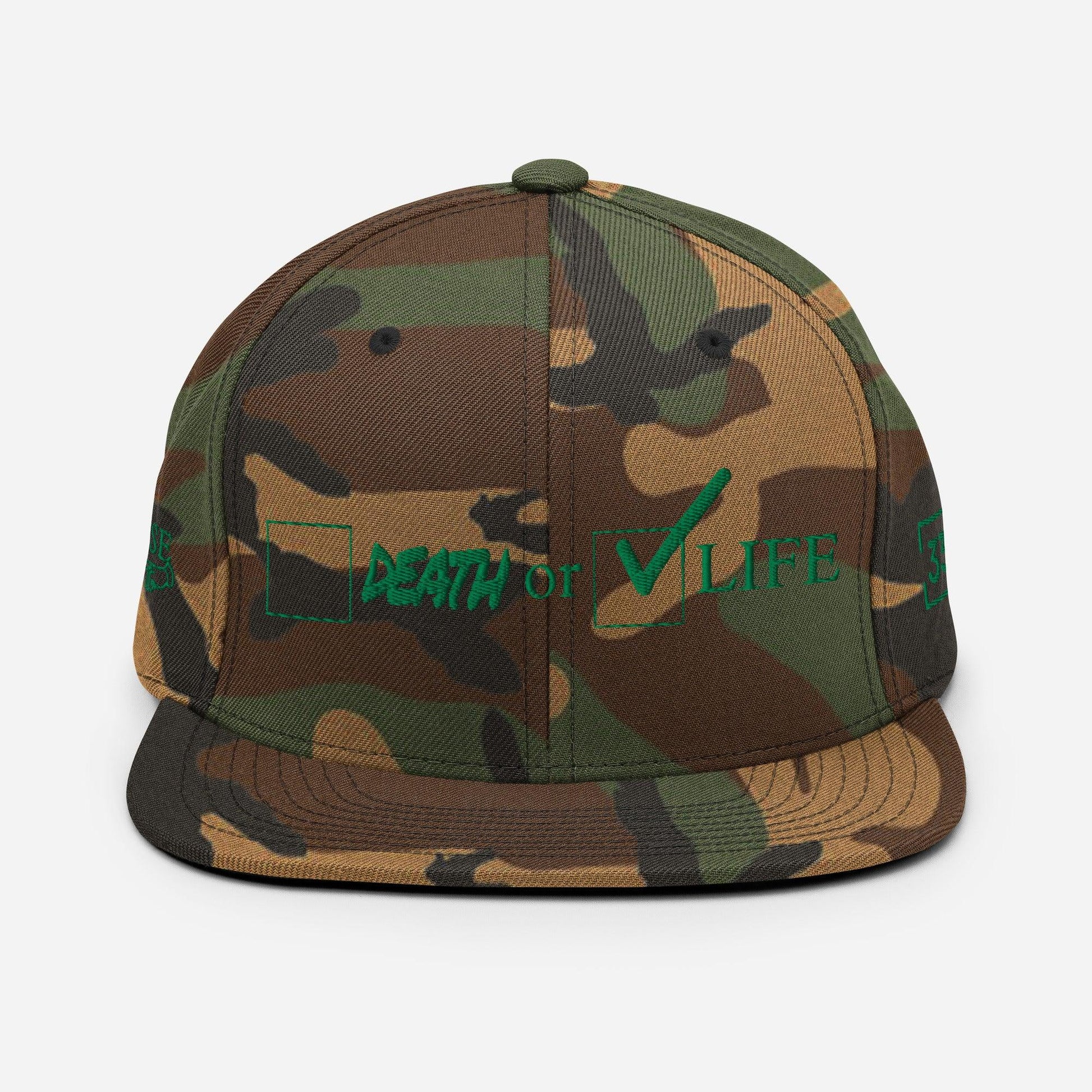 CHOSSE LIFE Snapback Hat - Da G.A.T.E 33