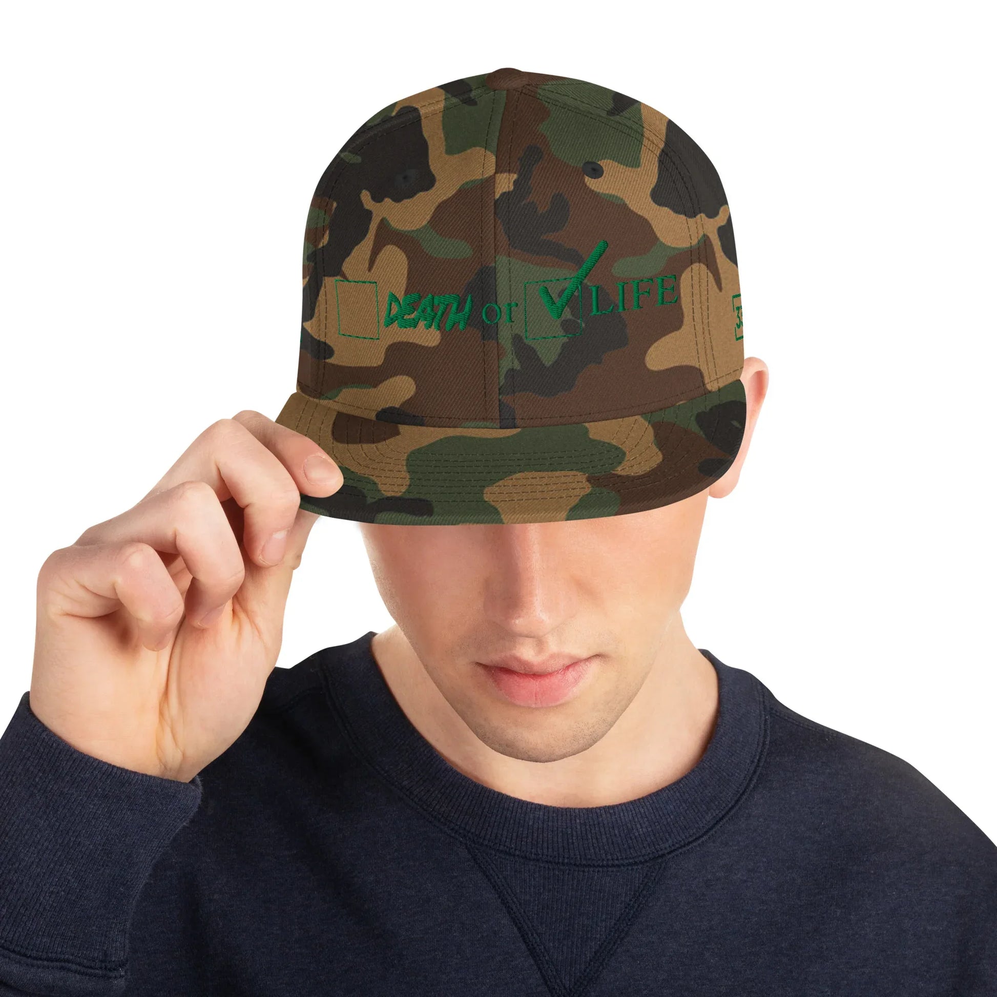 CHOSSE LIFE Snapback Hat - Da G.A.T.E 33