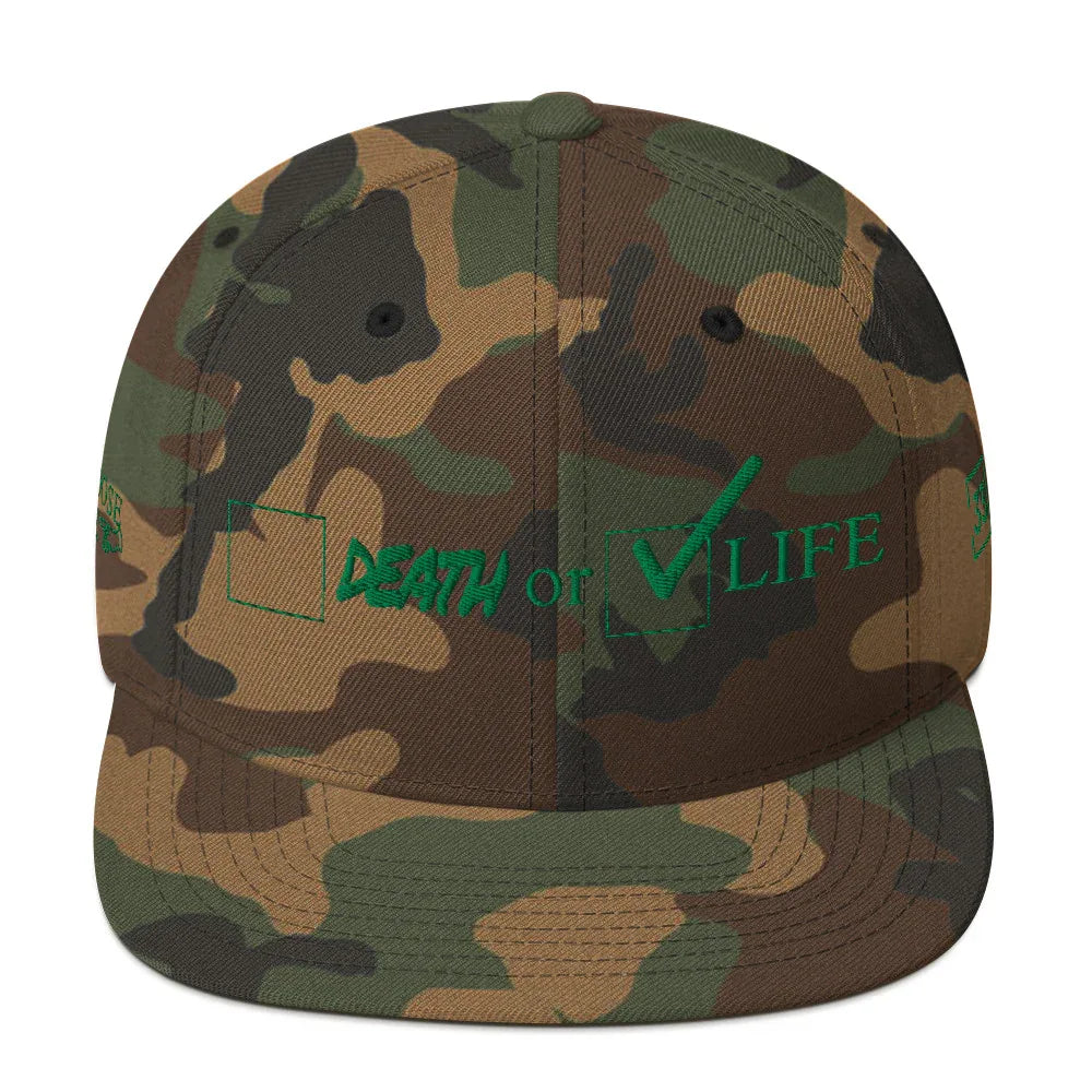 CHOSSE LIFE Snapback Hat - Da G.A.T.E 33