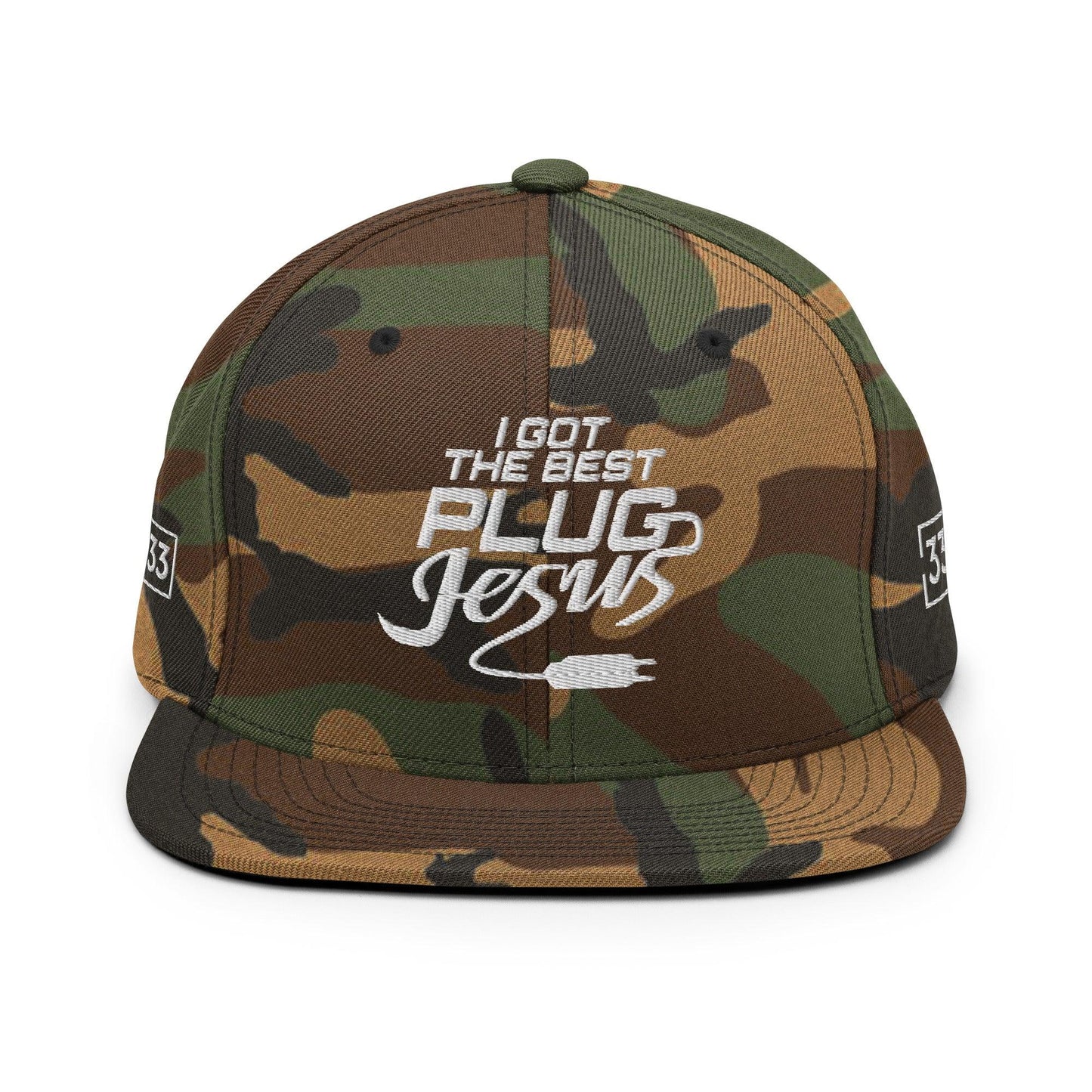 I GOT THE BEST PLUG Snapback Hat - Da G.A.T.E 33