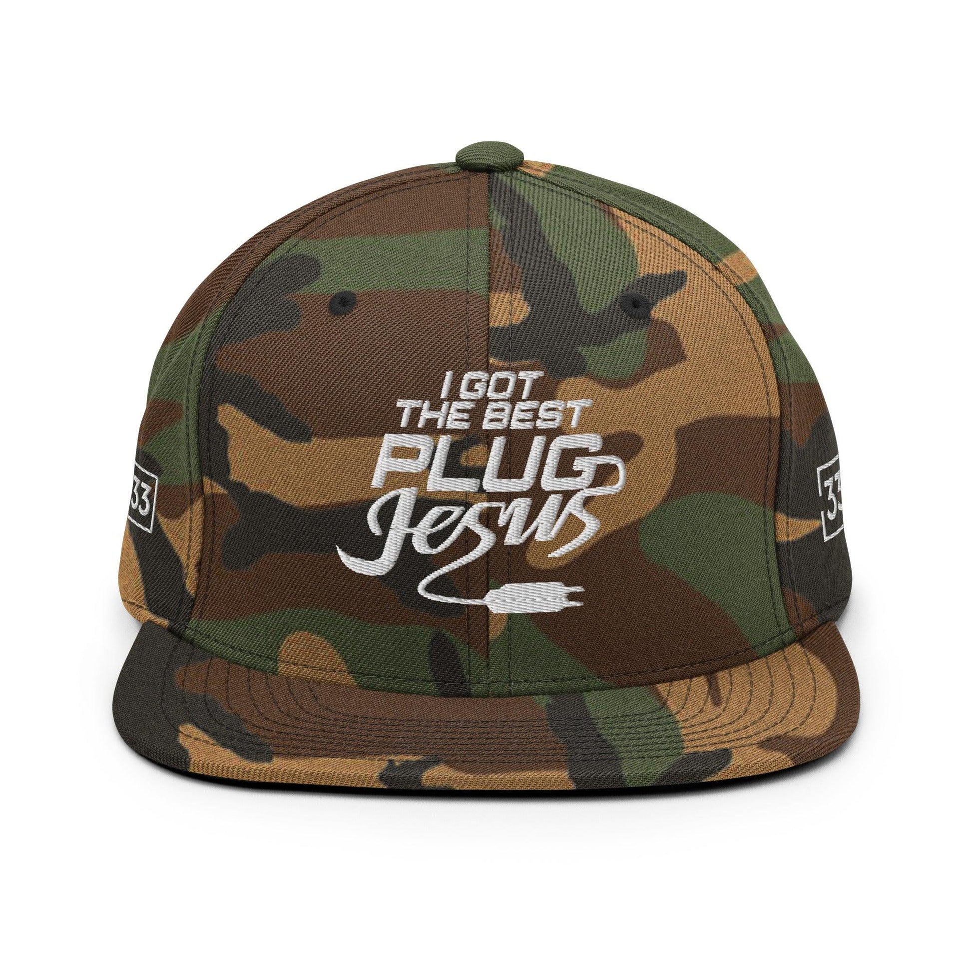 I GOT THE BEST PLUG Snapback Hat - Da G.A.T.E 33