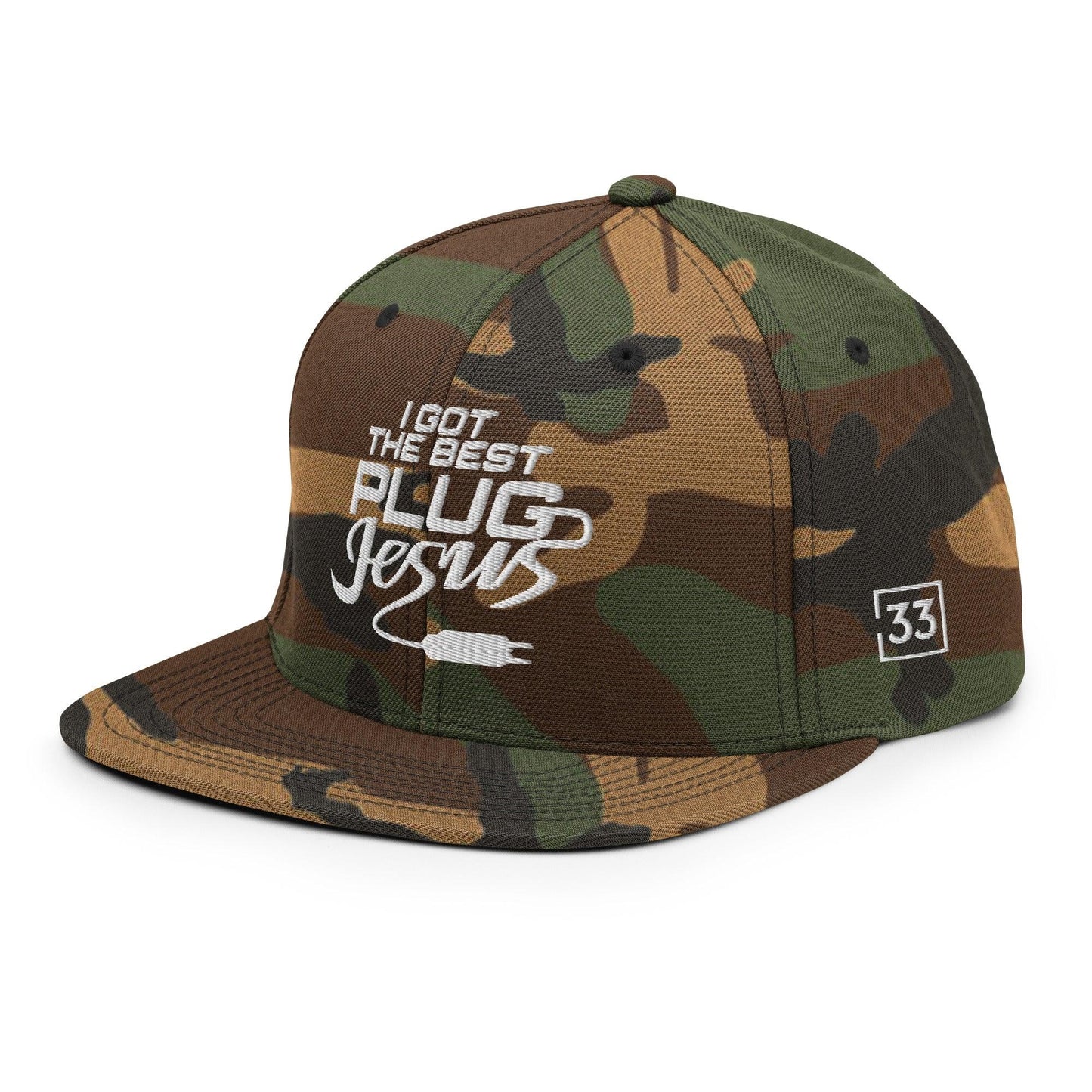 I GOT THE BEST PLUG Snapback Hat - Da G.A.T.E 33