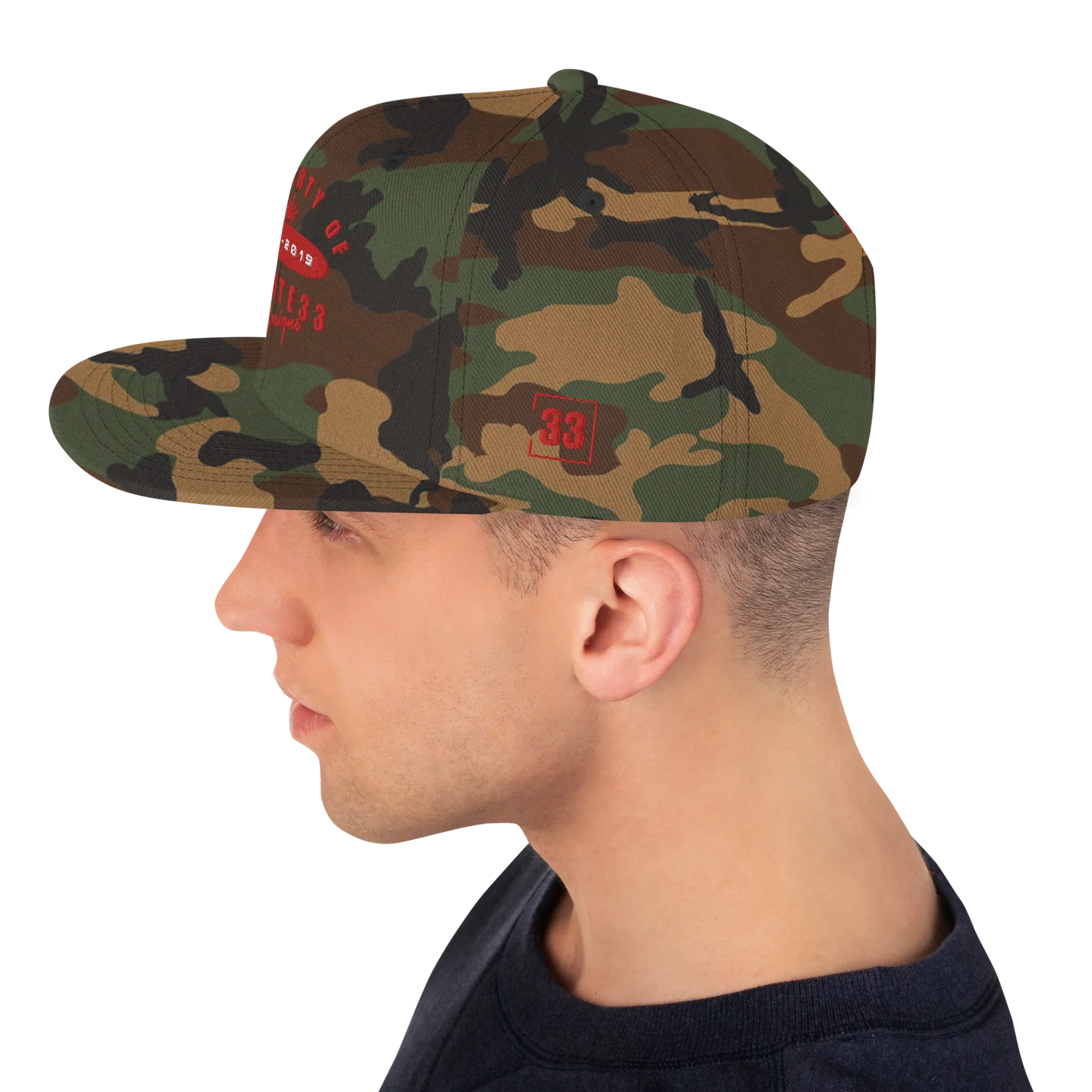 Gate33 Pro Snapback Hat - Da G.A.T.E 33