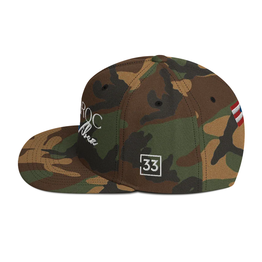 PRAY FOR PR Snapback Hat - Da G.A.T.E 33