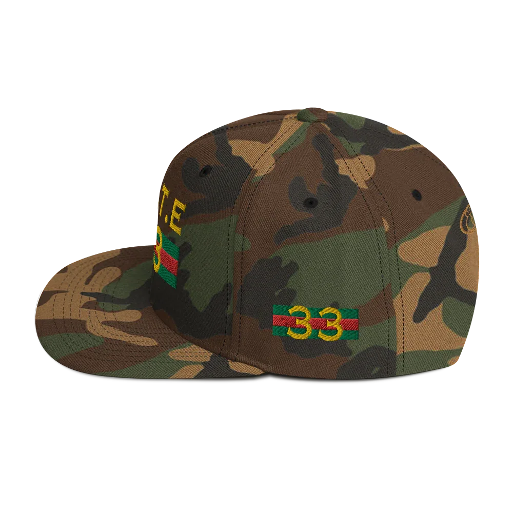 Gate33 Classic Snapback Hat - Da G.A.T.E 33