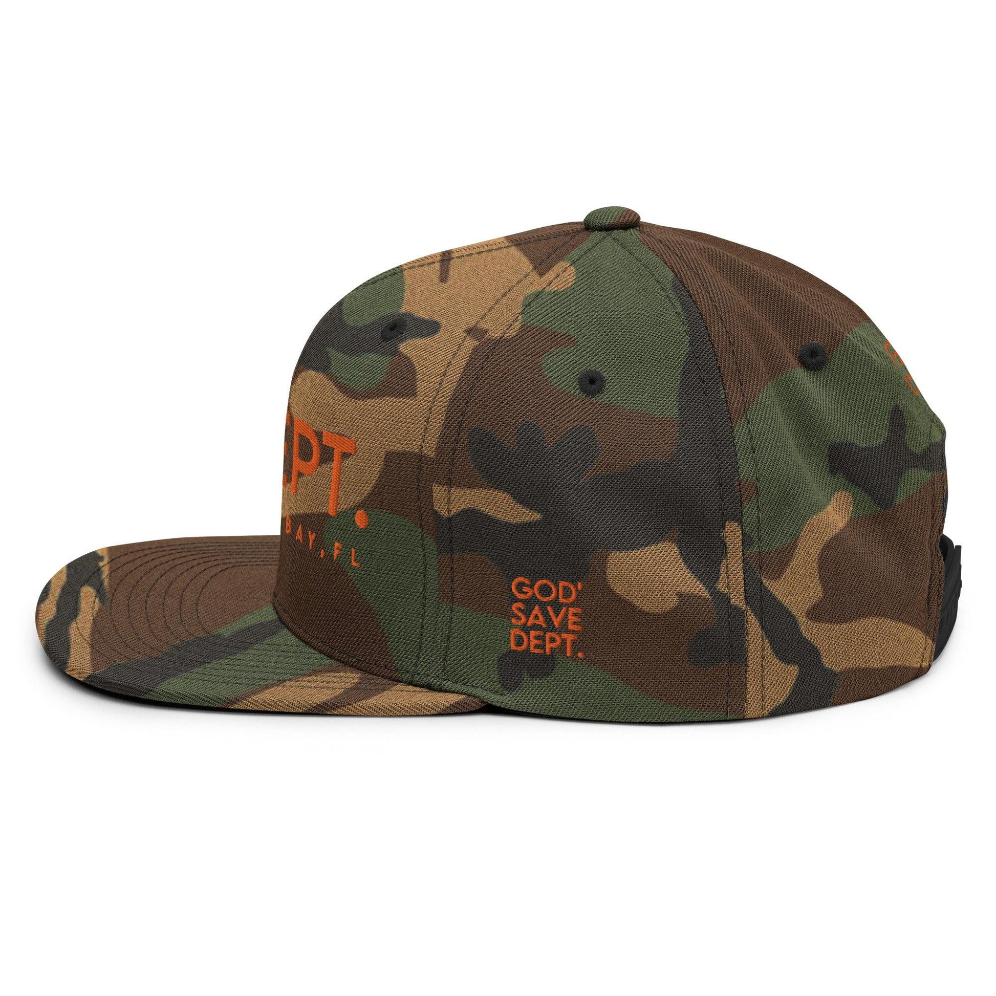 GOD’SAVE DEPT. Snapback Hat - Da G.A.T.E 33