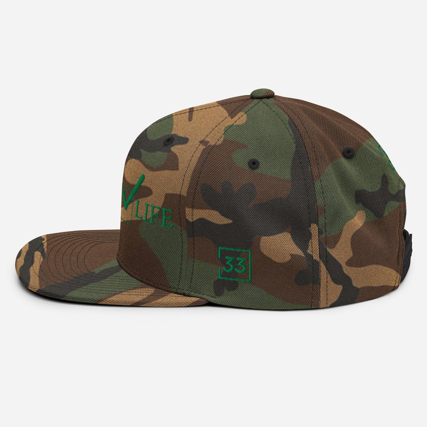 CHOSSE LIFE Snapback Hat - Da G.A.T.E 33