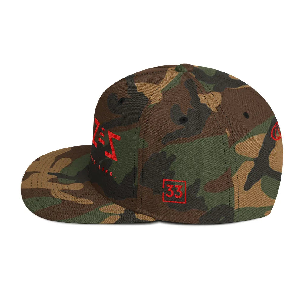 G33Z=Z Snapback Hat - Da G.A.T.E 33