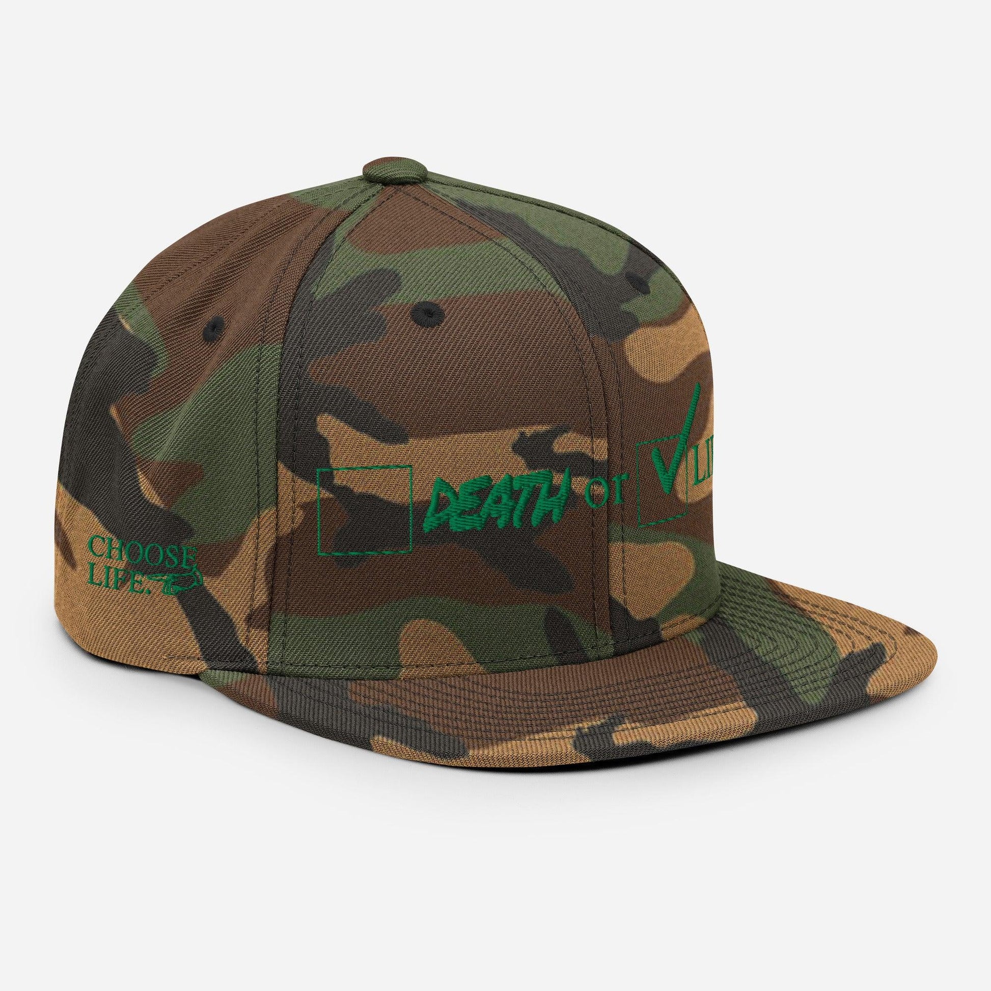 CHOSSE LIFE Snapback Hat - Da G.A.T.E 33