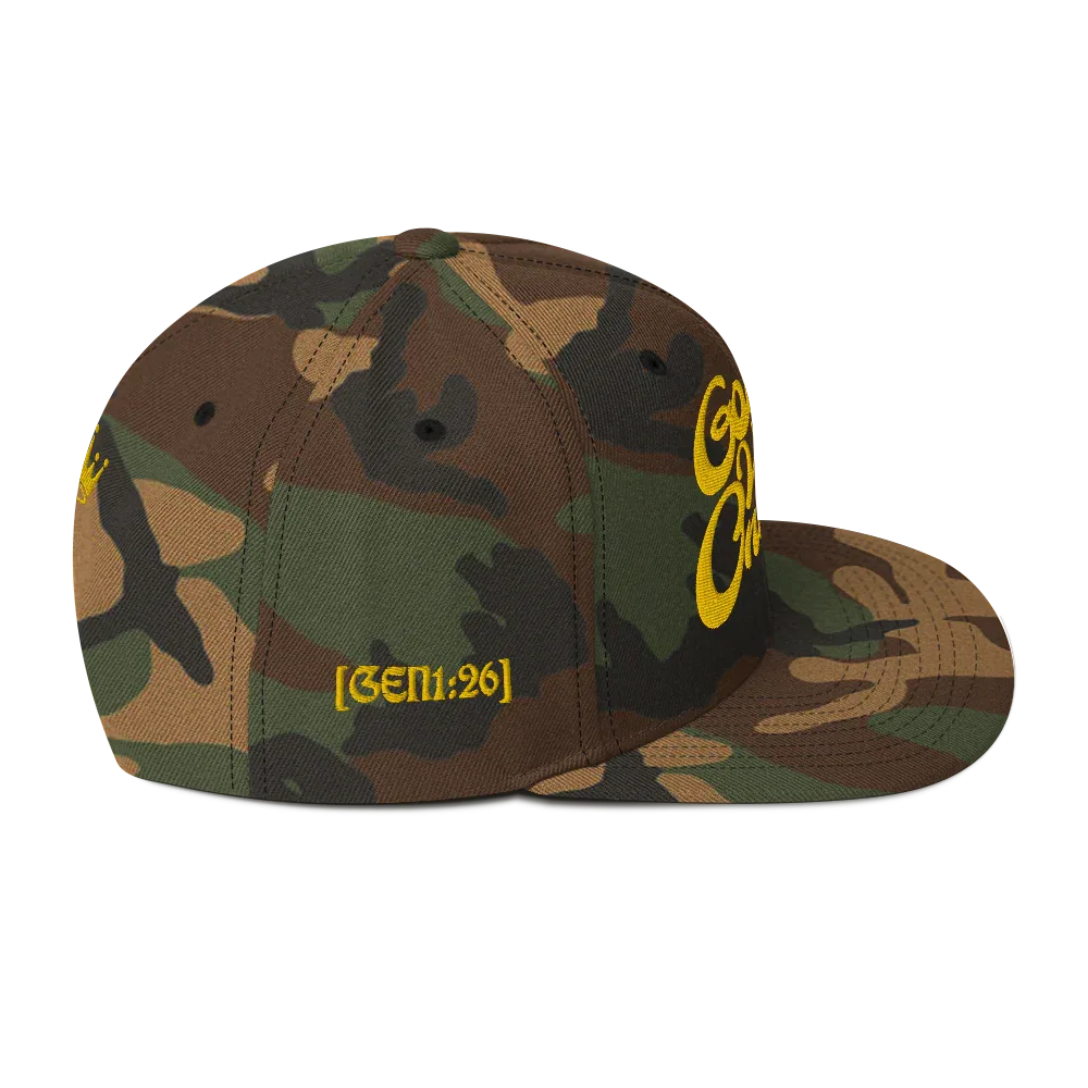 God Vibes Only Snapback Hat - Da G.A.T.E 33