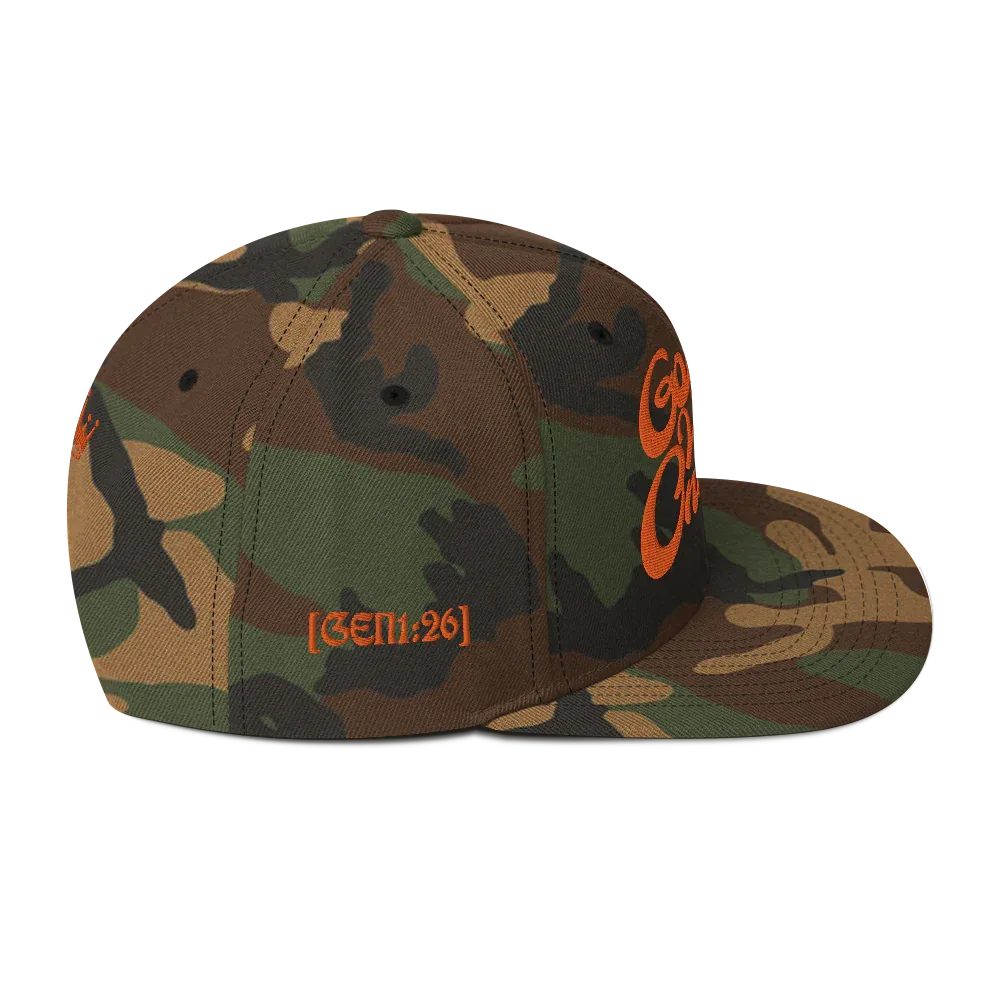 God Vibes Only Snapback Hat - Da G.A.T.E 33