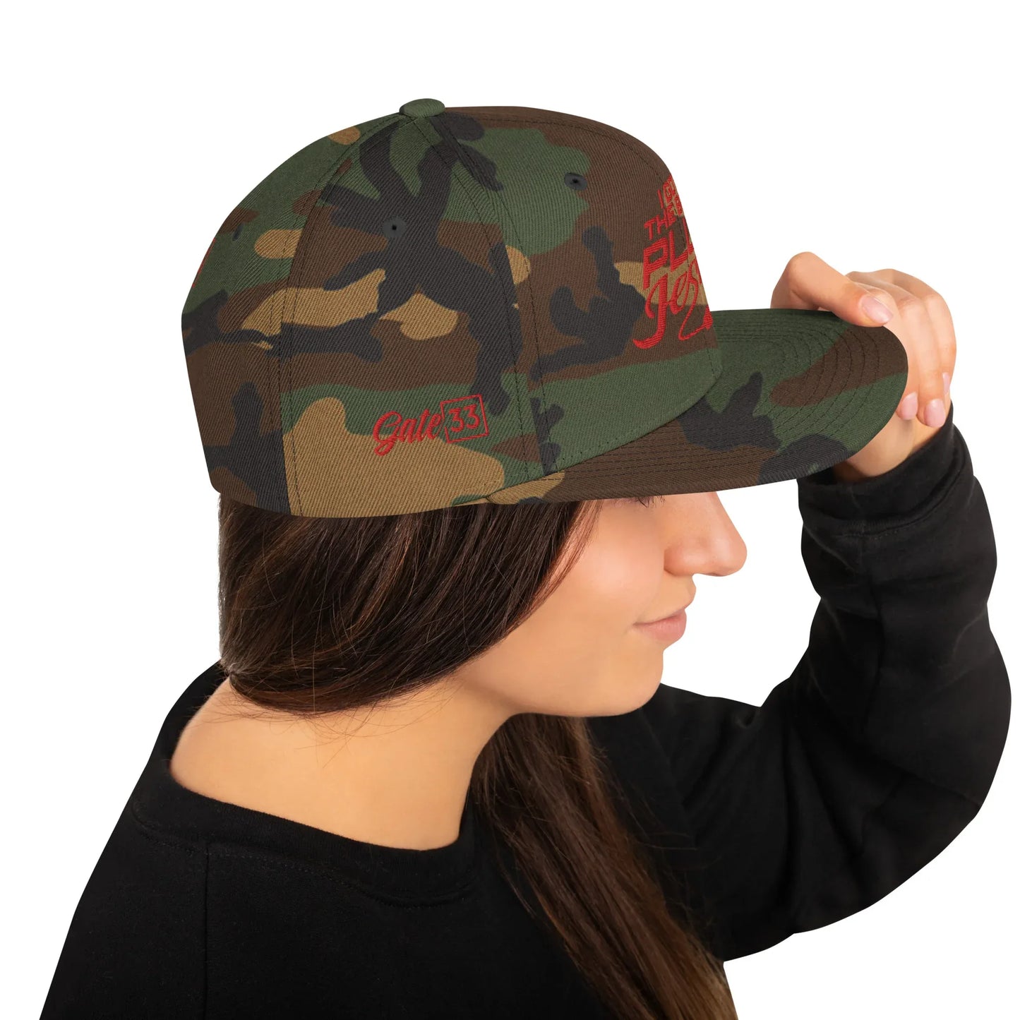I GOT THE BEST PLUG Snapback Hat - Da G.A.T.E 33