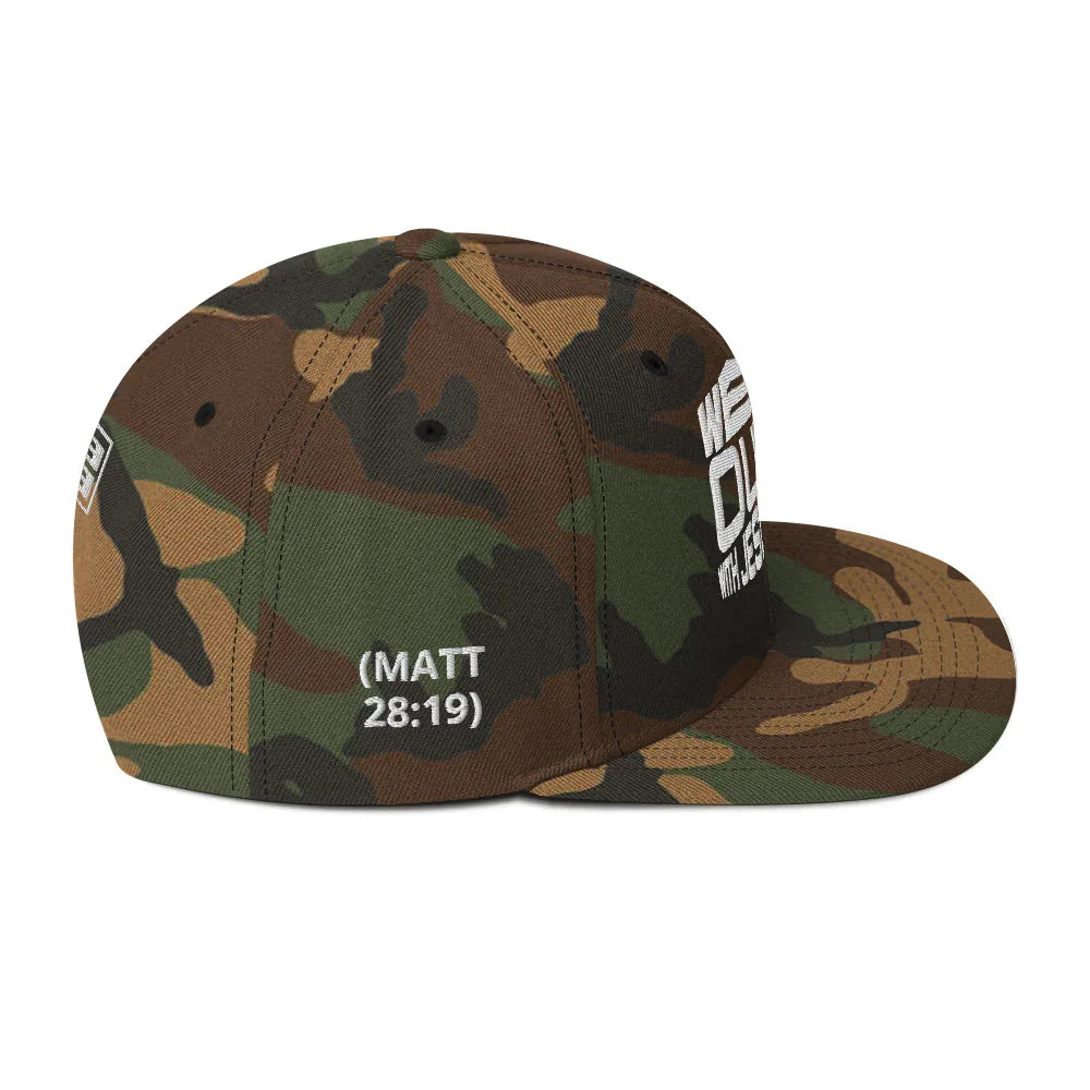 WE OUTSIDE-W-JESUS Snapback Hat - Da G.A.T.E 33