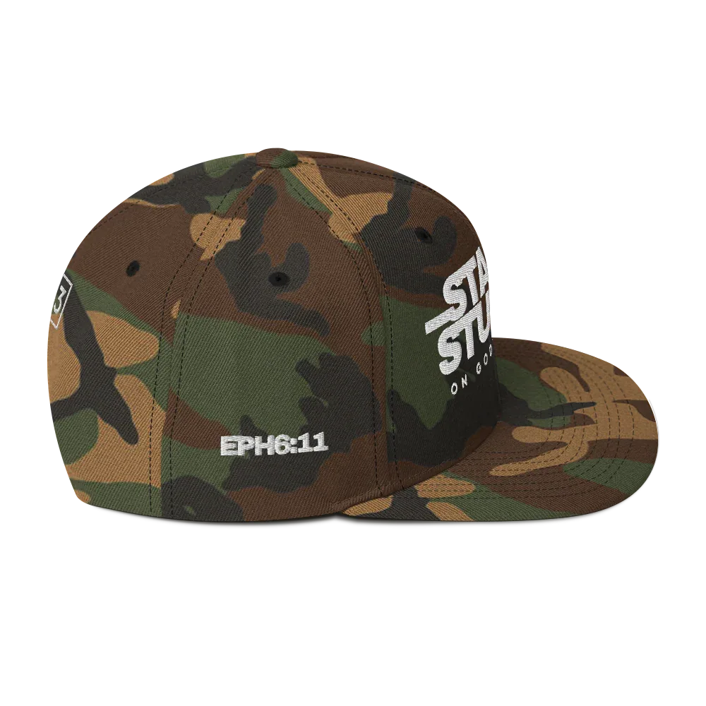 STAY STURDY Snapback Hat - Da G.A.T.E 33