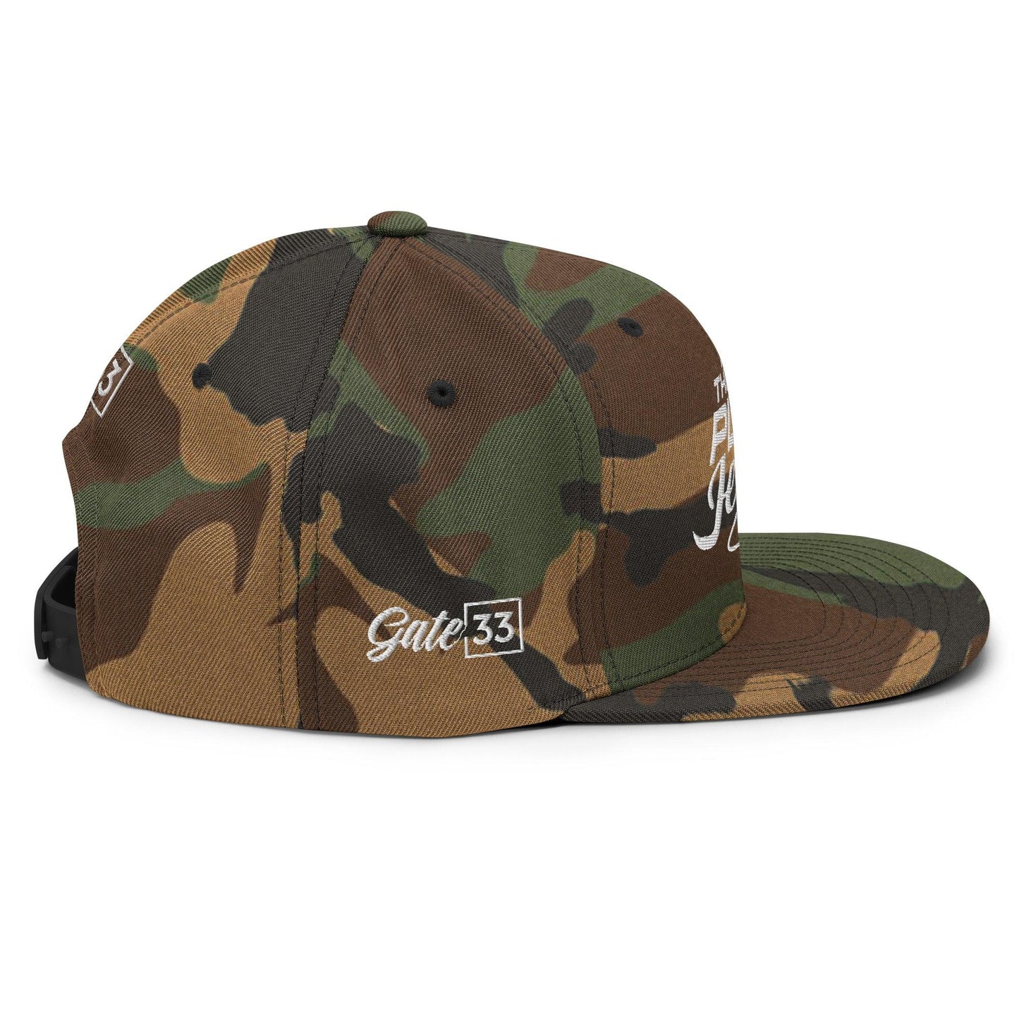 I GOT THE BEST PLUG Snapback Hat - Da G.A.T.E 33