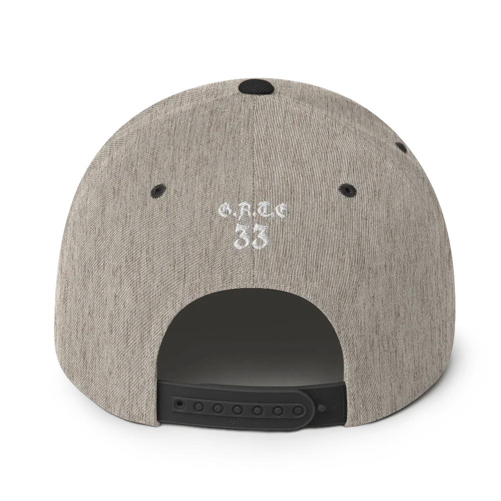 OG 33 Snapback Hat - Da G.A.T.E 33