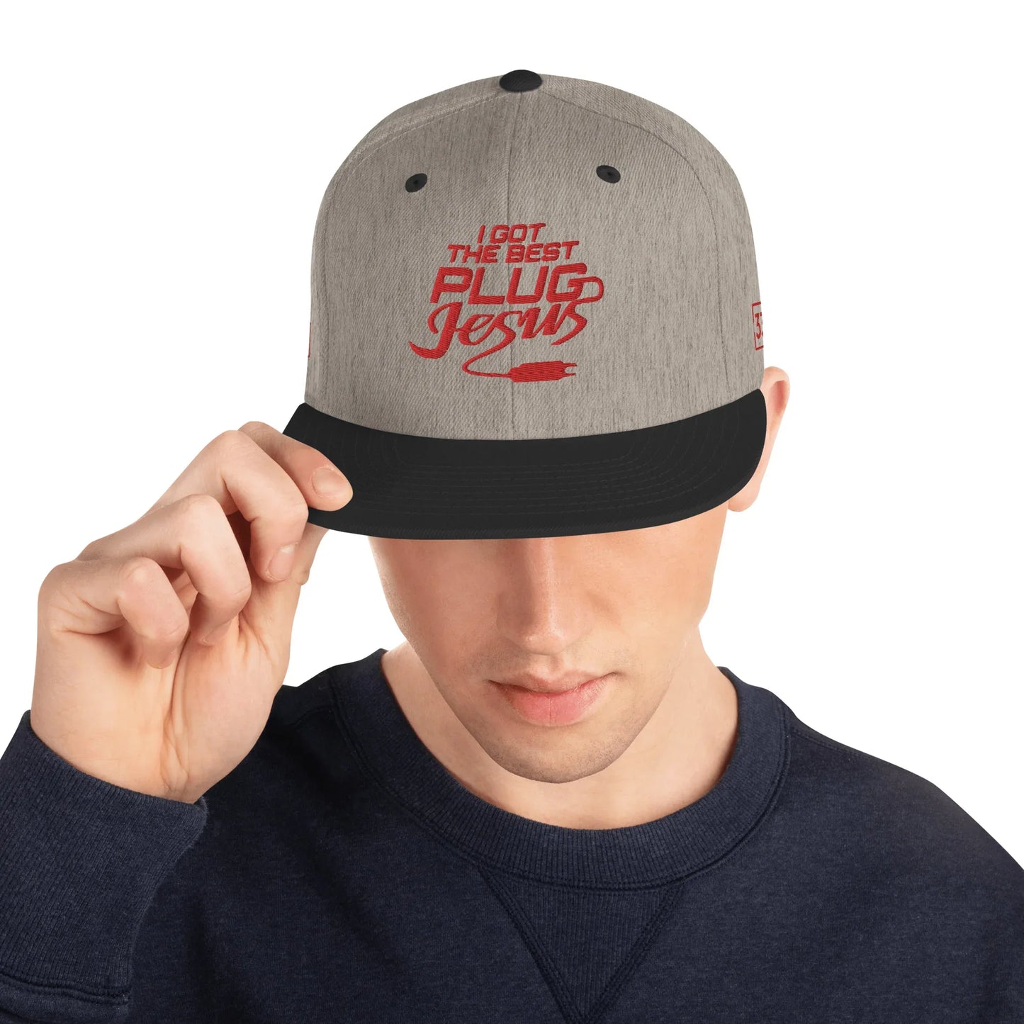 I GOT THE BEST PLUG Snapback Hat - Da G.A.T.E 33