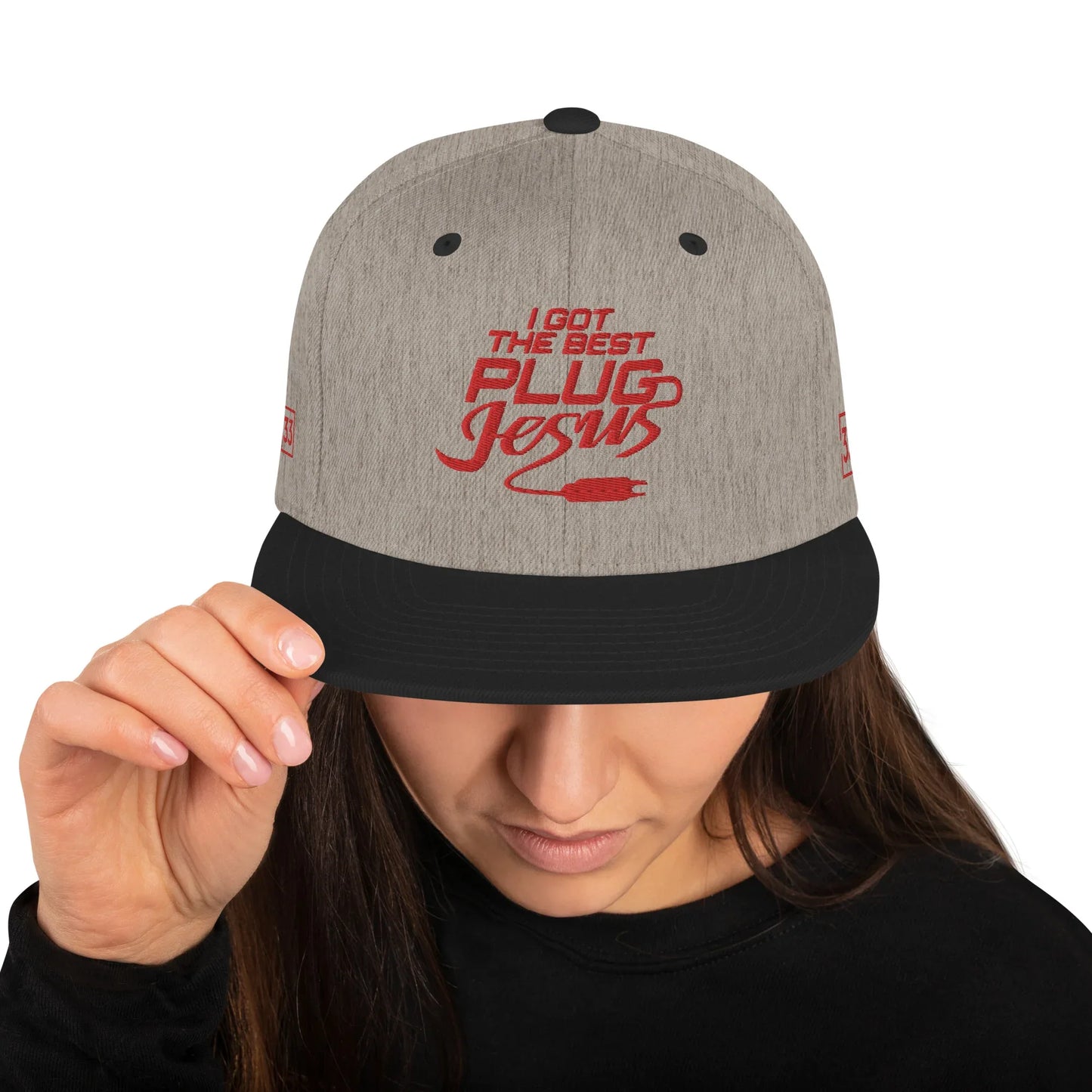 I GOT THE BEST PLUG Snapback Hat - Da G.A.T.E 33