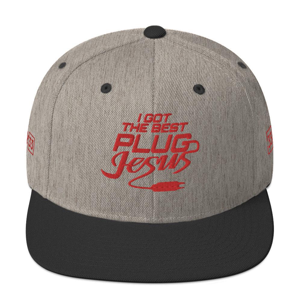 I GOT THE BEST PLUG Snapback Hat - Da G.A.T.E 33