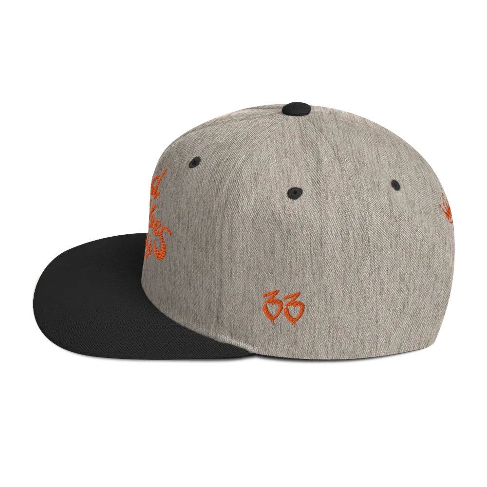 God Vibes Only Snapback Hat - Da G.A.T.E 33