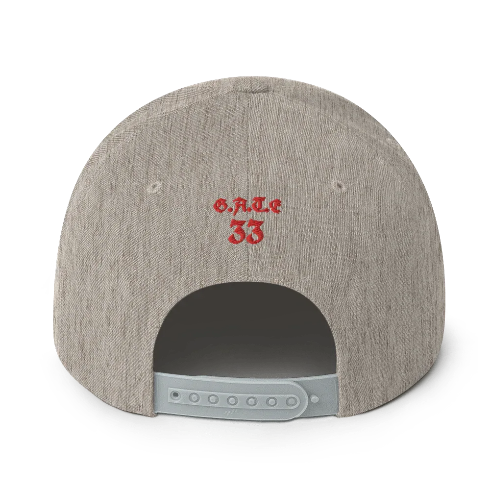 OG33 Snapback Hat - Da G.A.T.E 33