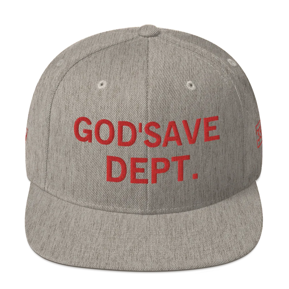 GOD'SAVE DEPT. Snapback Hat - Da G.A.T.E 33