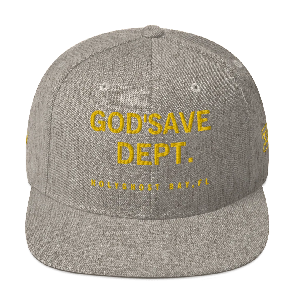 GOD'SAVE Snapback Hat - Da G.A.T.E 33
