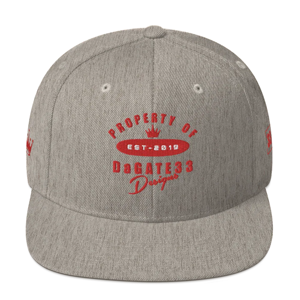 Gate33 Pro Snapback Hat - Da G.A.T.E 33
