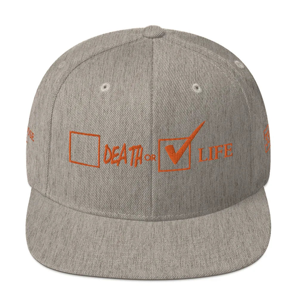 CHOOSE LIFE.Snapback Hat - Da G.A.T.E 33