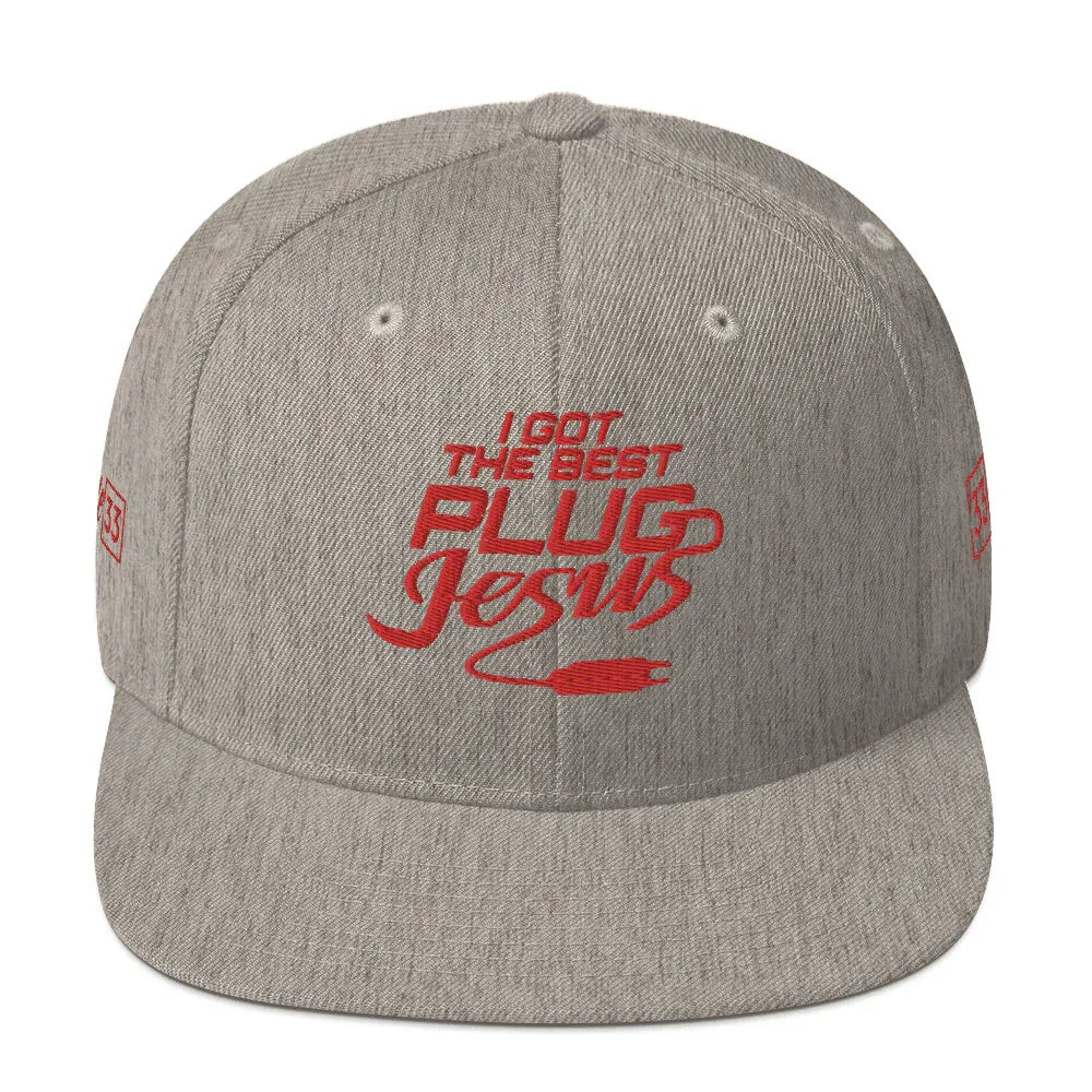 I GOT THE BEST PLUG Snapback Hat - Da G.A.T.E 33