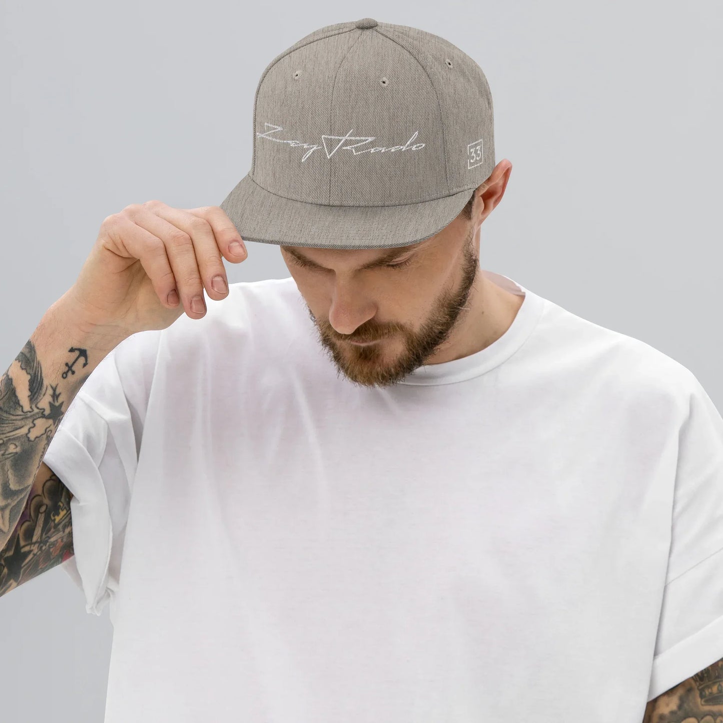 ZeyRado33 Snapback Hat - Da G.A.T.E 33