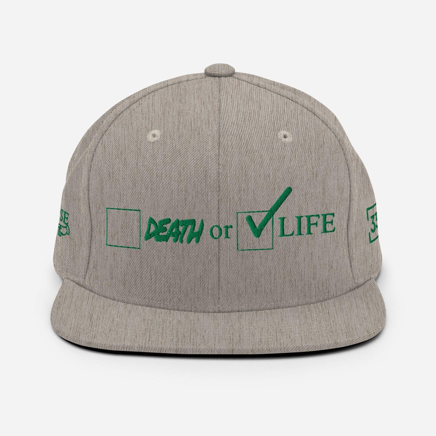 CHOSSE LIFE Snapback Hat - Da G.A.T.E 33